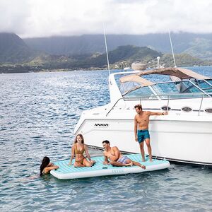 Большой матрас для плавания Water Lounge 310*183 см INTEX фото 4