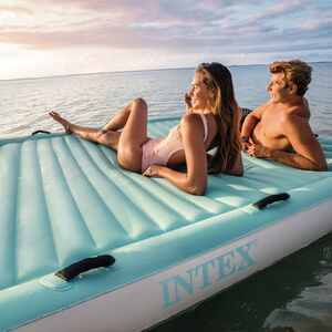Большой матрас для плавания Water Lounge 310*183 см INTEX фото 7