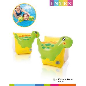 Нарукавники Динозаврики 23*20 см, 3-6 лет INTEX фото 6
