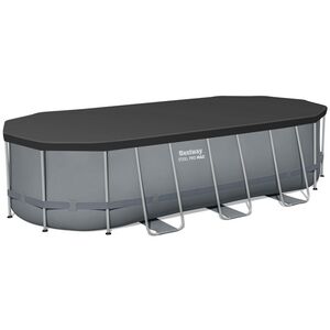 Каркасный овальный бассейн 56710 Bestway Steel Pro Max 549*274*122 см, фильтр-насос, аксессуары Bestway фото 6