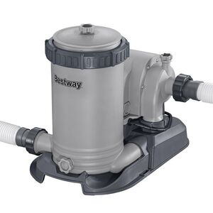 Каркасный овальный бассейн c гидромассажем Bestway Steel Pro Max 610*366*122 см коричневый, фильтр-насос, подсветка, аксессуары Bestway фото 10
