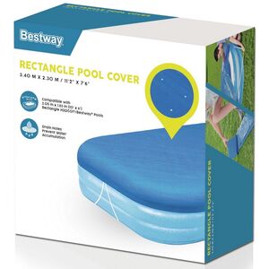 Тент для прямоугольных надувных бассейнов 305*183 см Bestway (Бествей) фото 8