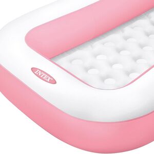 Детский бассейн с надувным дном Розовый 166*100*25 см INTEX фото 3