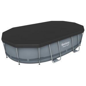 Тент для овальных каркасных бассейнов Bestway 427*250 см Bestway фото 4