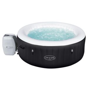 Надувной бассейн-джакузи Lay-Z-Spa: Miami 180*66 см, аэромассаж, теплосберегающий тент Bestway фото 2