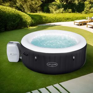 Надувной бассейн-джакузи Lay-Z-Spa: Miami 180*66 см, аэромассаж, теплосберегающий тент