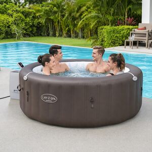 Надувной спа-бассейн 196*71 см 6001S Bestway Dominica Smart HydroJet Pro(Бествэй Доминика Смарт Гидроджет Про) 196*71 см, теплосберегающий тент