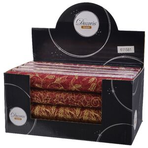 Ткань для декорирования Танцующие тюльпаны 35*200 см томный бургунди Kaemingk фото 3
