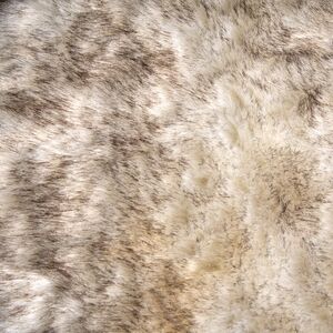 Декоративный меховой коврик Caribou 55*38 см Kaemingk (Кейминг) фото 2