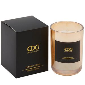 Ароматическая свеча в стакане Gasperi de Luxe: Tea&Ginger 11 см EDG фото 2