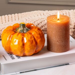 Набор декоративных фигур Тыквы Swindon 14 см, 2 шт Boltze фото 5