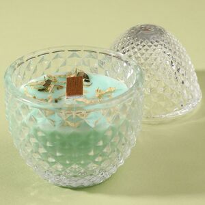 Ароматическая свеча Flora - Fig&Gardenia 12 см, 20 часов горения EDG фото 4