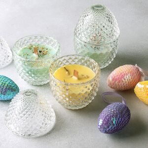 Ароматическая свеча Flora - Fig&Gardenia 12 см, 20 часов горения EDG фото 3