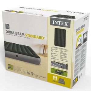 Надувной матрас Downy 137*191*25 см, со встроенным ножным насосом INTEX 64762 INTEX фото 7