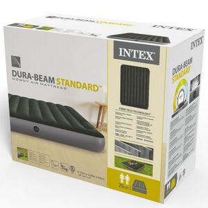 Надувной матрас Downy 152*203*25 см, со встроенным ножным насосом INTEX 64763 INTEX фото 7