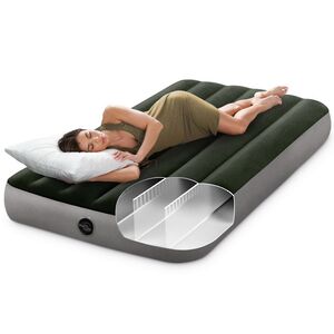 Надувной матрас с насосом Prestige Downy 99*191*25 см INTEX 64777 INTEX фото 5