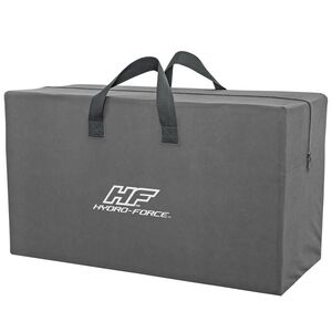 Надувная байдарка Rapid-X3 трехместная 381*100 см + насос и весла, оранжевая Bestway фото 10