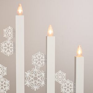 Новогодний светильник Снегопад 48*46 см, 5 теплых белых LED ламп Star Trading (Стар Трэйдинг) фото 2