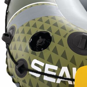 Надувная лодка Seahawk (Сихоук) двухместная 236*114*41 см + насос и весла INTEX (Интекс) фото 8