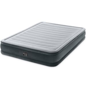 Надувная кровать с насосом Comfort-Plush 152*203*33 см INTEX фото 3