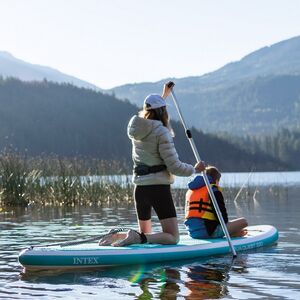 Сапборд Aqua Quest 320*81 см с аксессуарами, надувной INTEX фото 3