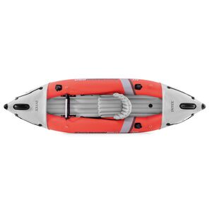Надувная байдарка Excursion Pro K1 одноместная 305*91*46 см + насос и весло INTEX фото 6
