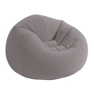 Надувное кресло Beanless Bag Chair 107*104*69 см серое INTEX (Интекс) фото 3