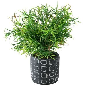 Искусственное растение в горшке Boxwood 29 см черный Boltze фото 4