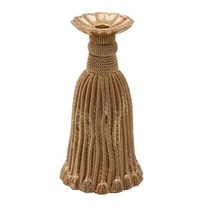 Декоративный подсвечник Tassel Gold 26 см EDG фото 6