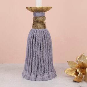Декоративный подсвечник Tassel Lavander 26 см EDG фото 2