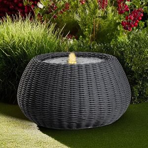 Декоративный фонтан Sorrento Nero 54*28 см с LED подсветкой Kaemingk фото 2