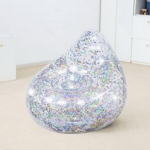 Детское надувное кресло Glitter Dream 72*72*64 см Bestway фото 2