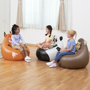 Детское надувное кресло Cozy Critters - Лисичка 72*72*64 см Bestway фото 6