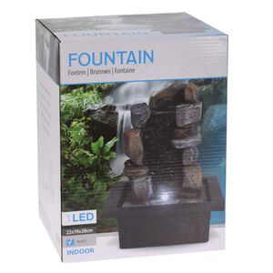 Декоративный фонтан Remunes 27*22 см с LED подсветкой Koopman фото 2