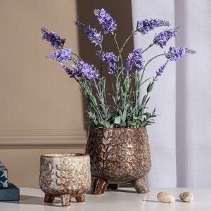 Искусственный цветок Лаванда Loddon Blue в горшке 38 см Kaemingk фото 5