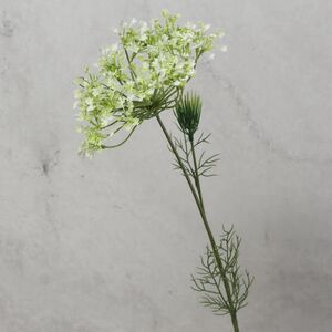 Декоративная ветка Lemanna 76 см, белая