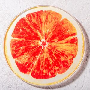Набор подставок под кружки Orange 9 см, 4 шт, стекло Kaemingk фото 3