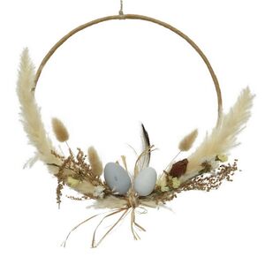 Декоративное украшение Пасхальный Венок - Pastel Easter 27 см Kaemingk фото 3