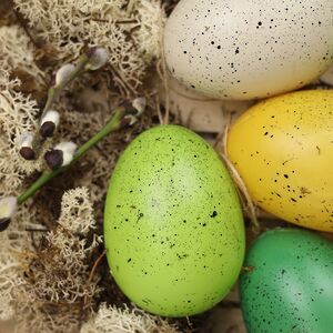 Пасхальные украшения Яйца Wonderful Easter 9 см, 6 шт, подвеска Kaemingk фото 5