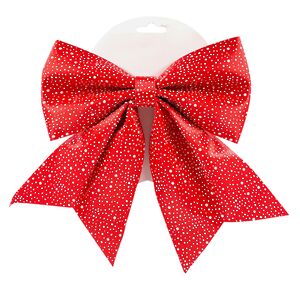Декоративный бант Pisello 24*20 см красный