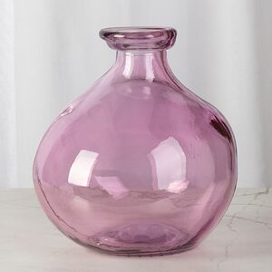 Стеклянная ваза-бутылка Eiter Rose 18 см