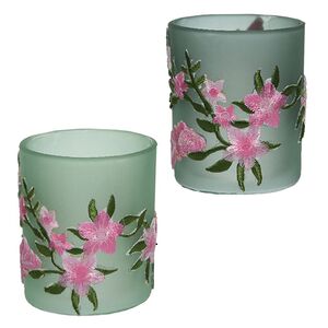 Набор стеклянных подсвечников Luminais Matte 8 см, 2 шт Kaemingk фото 3