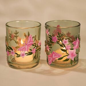 Набор стеклянных подсвечников Luminais Clear 8 см, 2 шт Kaemingk фото 2