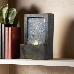 Декоративный фонтан Пронтера 23*15 см с LED подсветкой