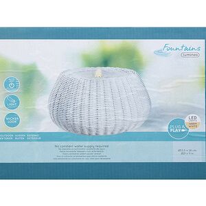 Декоративный фонтан Сорренто Кьяро 54*28 см с LED подсветкой Kaemingk (Кейминг) фото 8