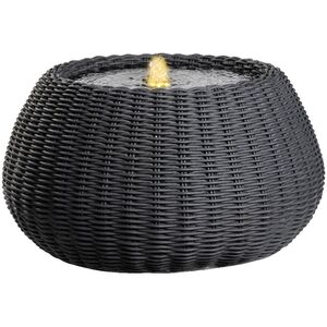 Декоративный фонтан Sorrento Nero 54*28 см с LED подсветкой Kaemingk фото 4