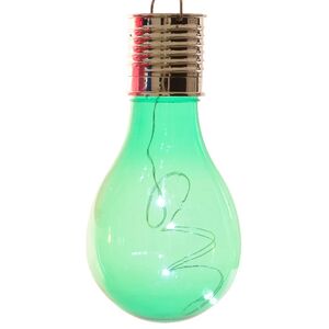 Подвесной светильник на солнечной батарее Лампочка Solar Colors 14 см с теплыми белыми LED, зелёный, P44 Kaemingk фото 7