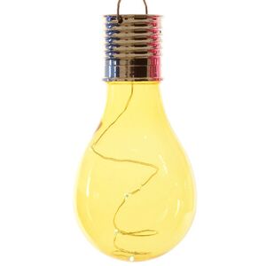 Подвесной светильник на солнечной батарее Лампочка Solar Colors 14 см с теплыми белыми LED, жёлтый, IP44 Kaemingk фото 7