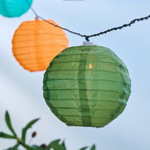 Садовая гирлянда на солнечной батарее Фолия 4.5 м, 10 теплых белых LED ламп, черный провод, IP44 Kaemingk (Кейминг) фото 2