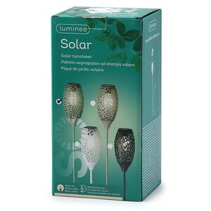 Садовый фонарь на солнечной батарее Solar Drop 94*11 см, зеленый, IP44 Kaemingk фото 6